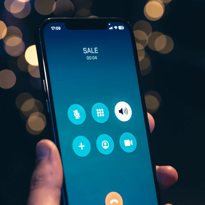 Holding Mobile phone