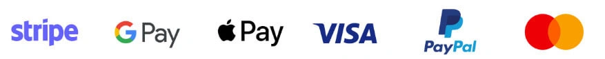 Stripe payment option logos